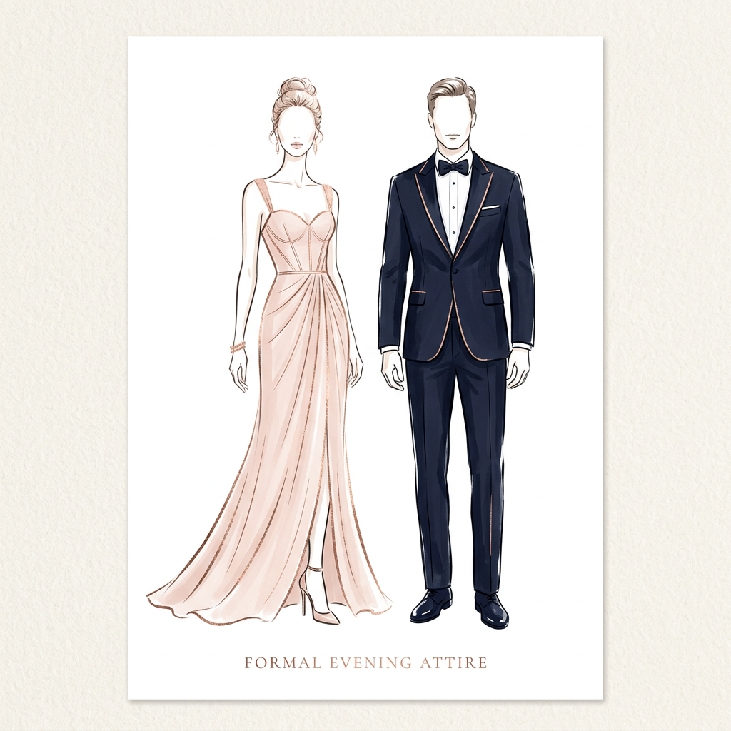 Vestimenta Formal de Gala